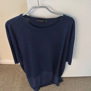 ZEGNA men’s blue tee shirt